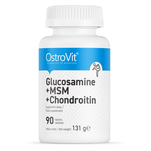 OstroVit Glucosamine + MSM + Chondroitin за здрави стави и сухожилия